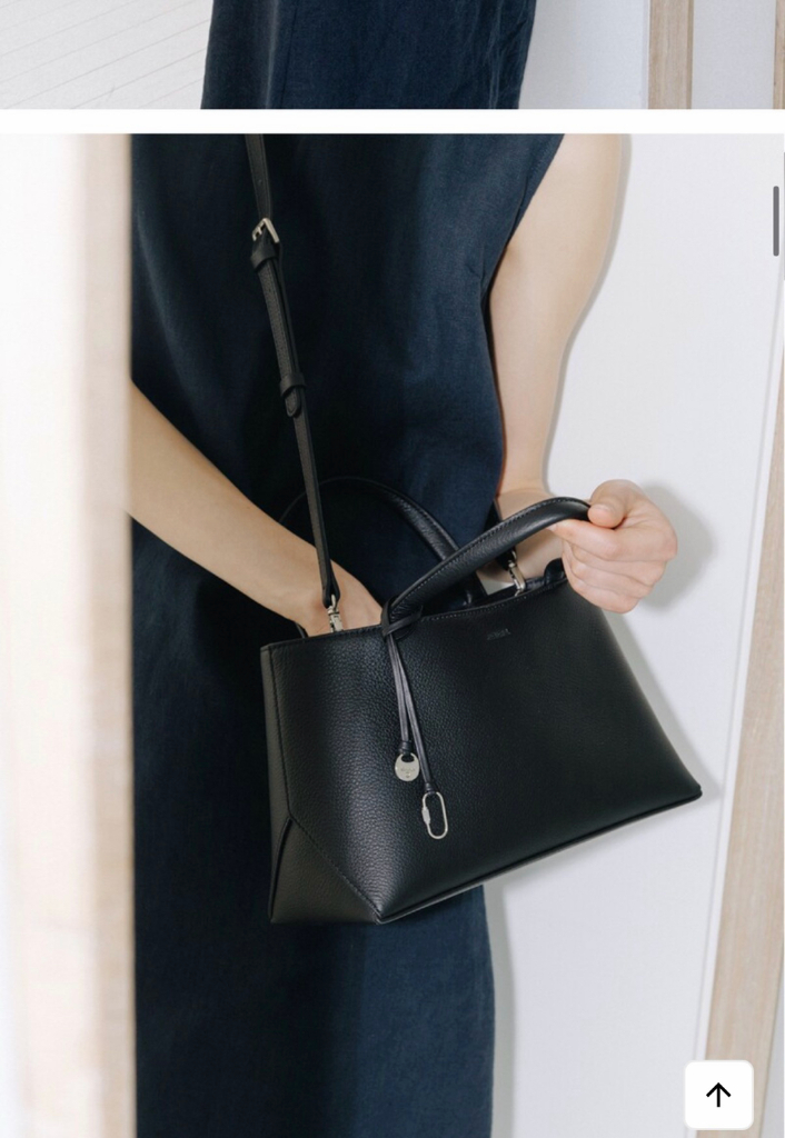 드메리엘 Serena Tote Bag 세레나 토트백 블랙 이미지