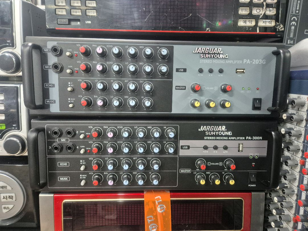 서영쟈가 엠프 pa-203g. pa-300n. pa-300a 이미지