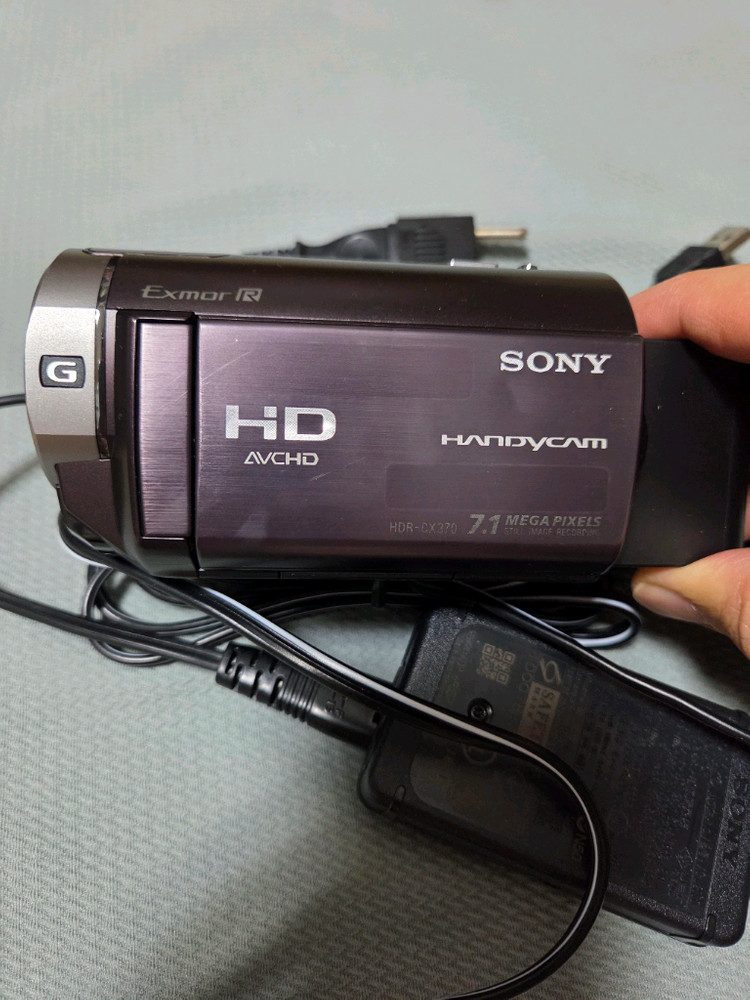 소니 hdr-cx370 캠코더 이미지