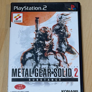 ps2 플스2 메탈기어솔리드2 서브스탠스 이미지