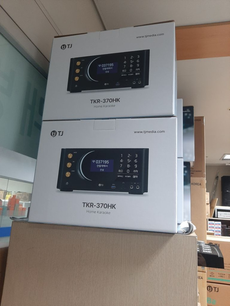 태진 가정용 노래방기계 tkr-370hk 새상품 이미지