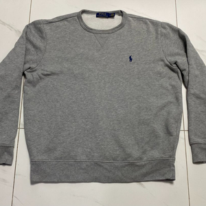 남성 폴로 기모 맨투맨 라지 사이즈 그레이 Polo Ralph Lauren 셔츠 이미지