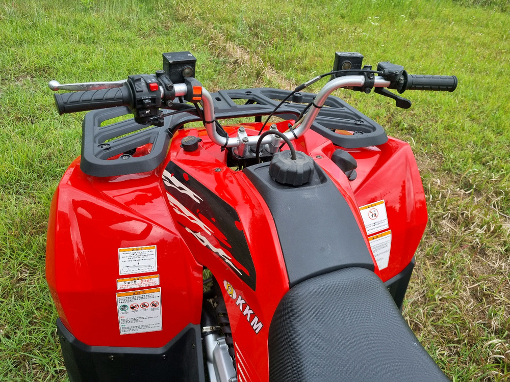안타고 세워만둔 사륜오토바이 200cc 이미지