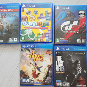 Ps4 타이틀 5종 이미지