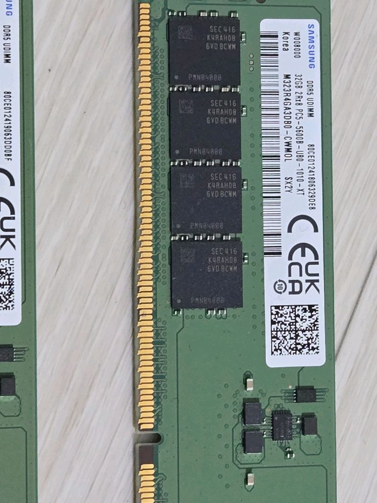 삼성 ddr5 5600 32 x 2 64gb 팔아요 64g 총 ddr5 팔아요 이미지