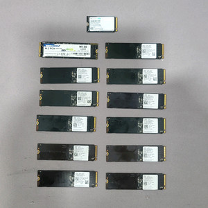 [일괄] M.2 NVMe SSD 128GB 총 13장 판매 (실측 수명/상세스펙 포함) 이미지