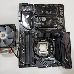 Z390 gaming X 메인보드 + i5-9600kf + 8gb램팝니다 이미지