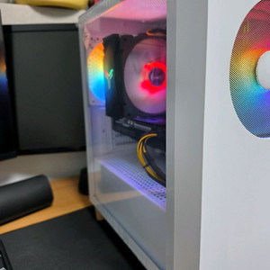 화이트 감성 게이밍 PC (i5-10400F/GTX 1660 SUPER) 이미지