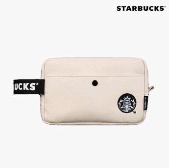 [새상품] 스타벅스 캔버스 파우치 사이렌 canvas pouch 이미지