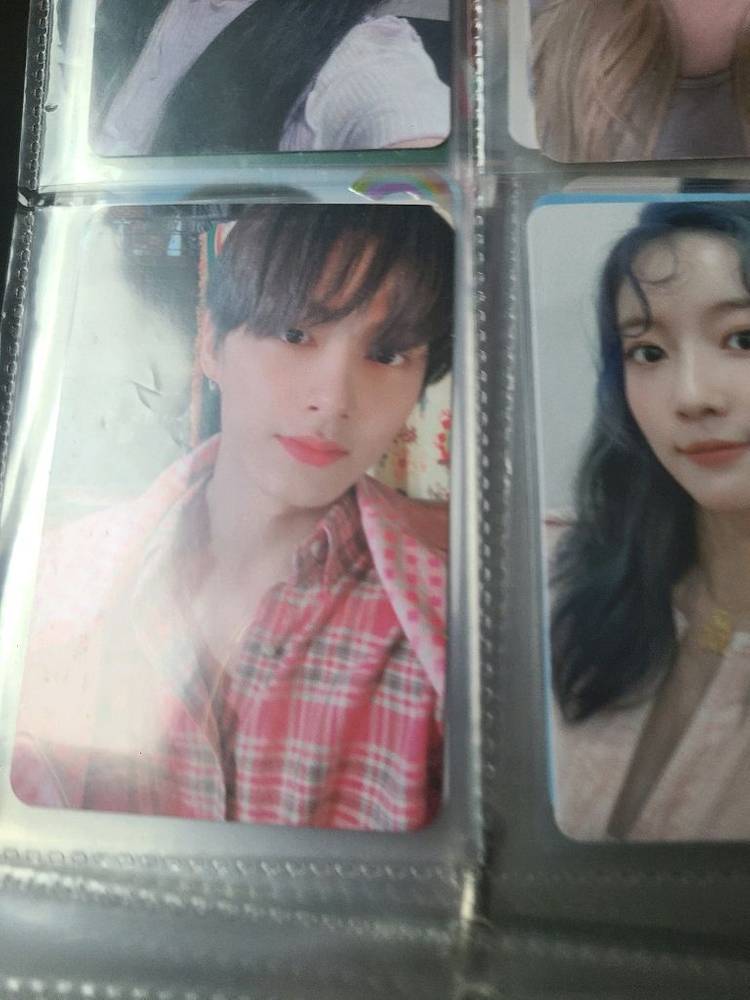 세븐틴 윤정한 문준휘 포카 일괄 이미지