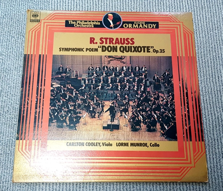 슈트라우스의 DON QUIXOTE 돈키호테 LP 이미지