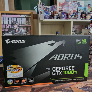 기가바이트 어로스 GTX 1080 Ti 팝니다! 이미지