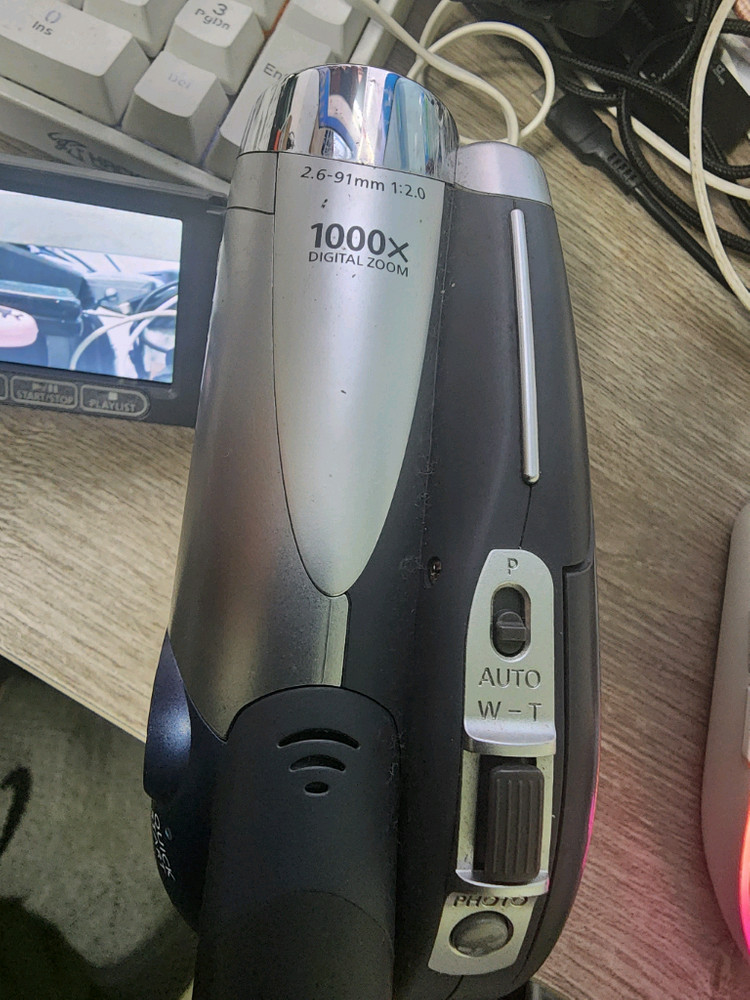 캐논 1000x dvd캠코더 dc210팝니다 이미지