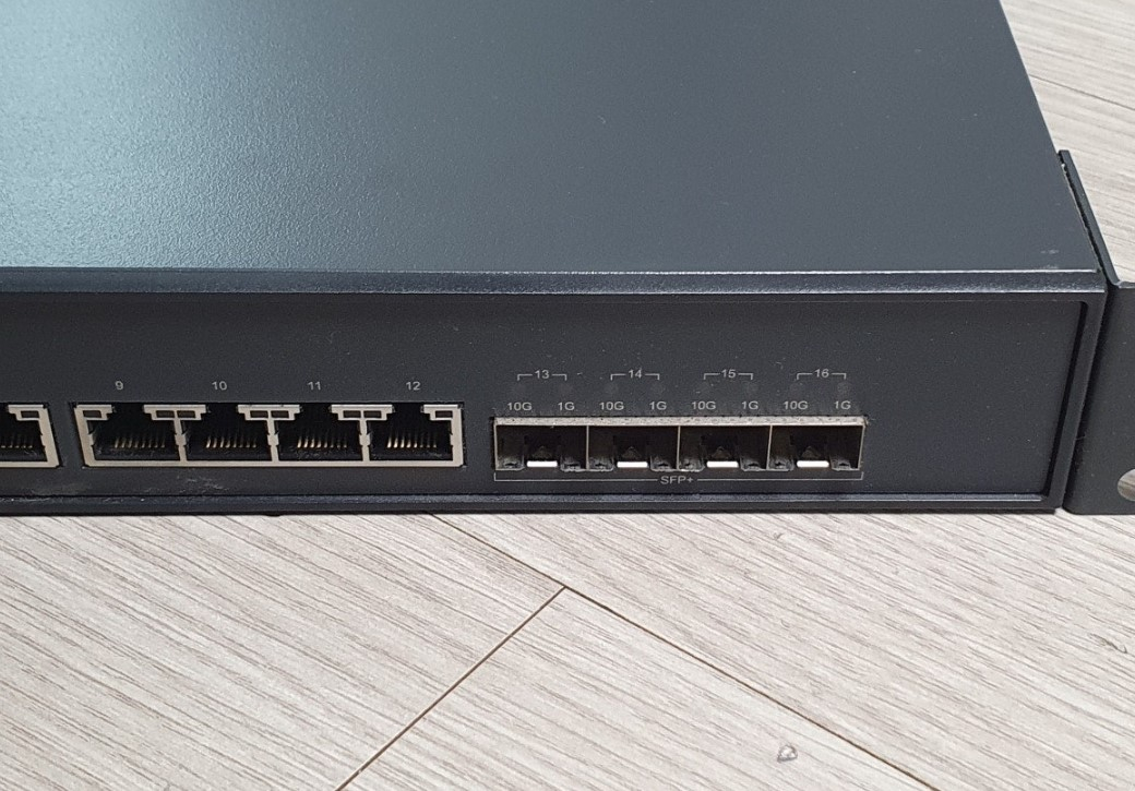 TPLINK 10G 16포트 스위치 허브 - T1700X-16TS 10기가 SFP+ / RJ45 이미지
