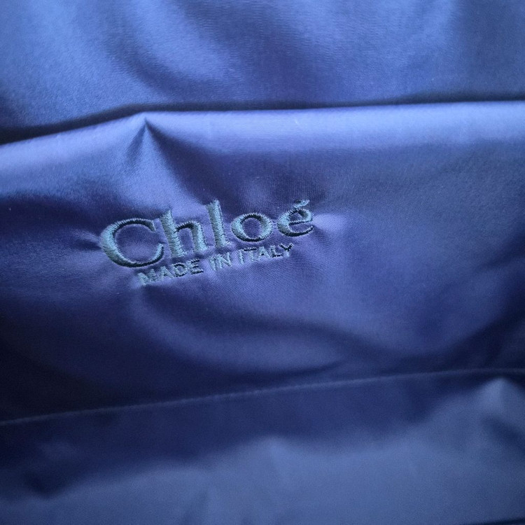 Chloe 끌로에 클로에 나일론 우디백 토트백 숄더백 미디움 이미지