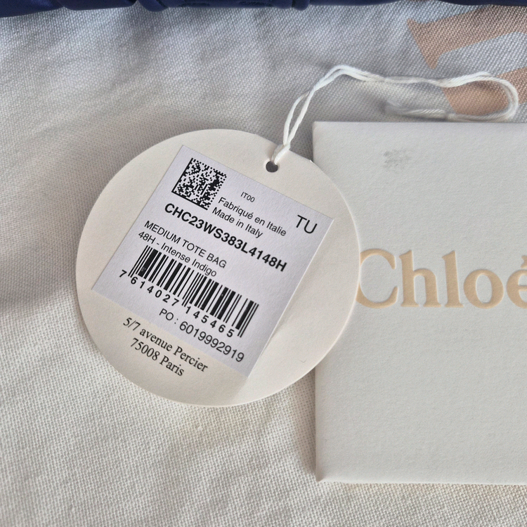 Chloe 끌로에 클로에 나일론 우디백 토트백 숄더백 미디움 이미지