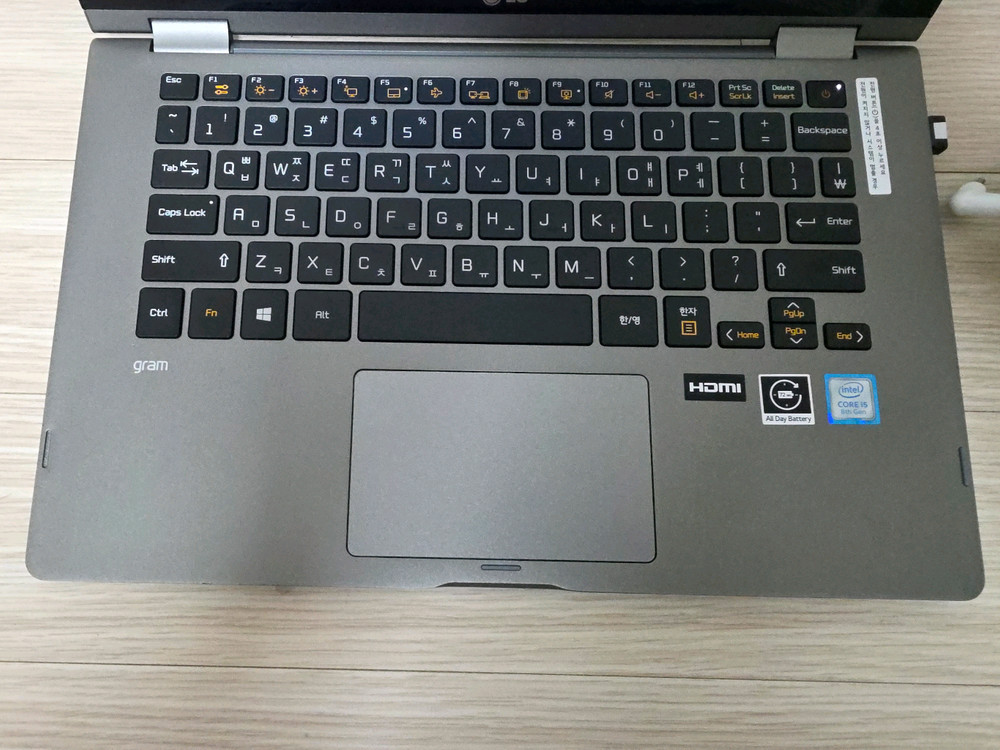 엘지 LG 그램 14T990-GA5BK 360 14인치 노트북/거의 새것 이미지