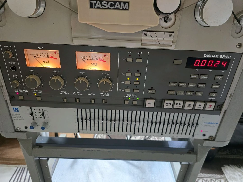 명기 TASCAM BR-20 오픈릴데크 이미지