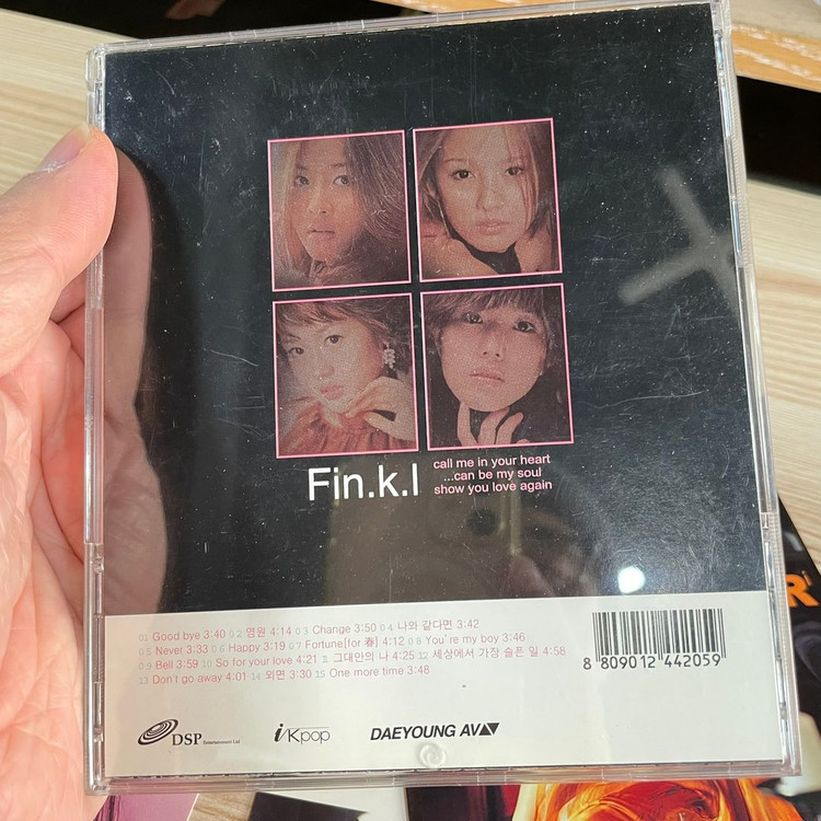 [중고음반/CD] 핑클 Fin.k.l 4집 - 영원 (아웃케이스) 이미지