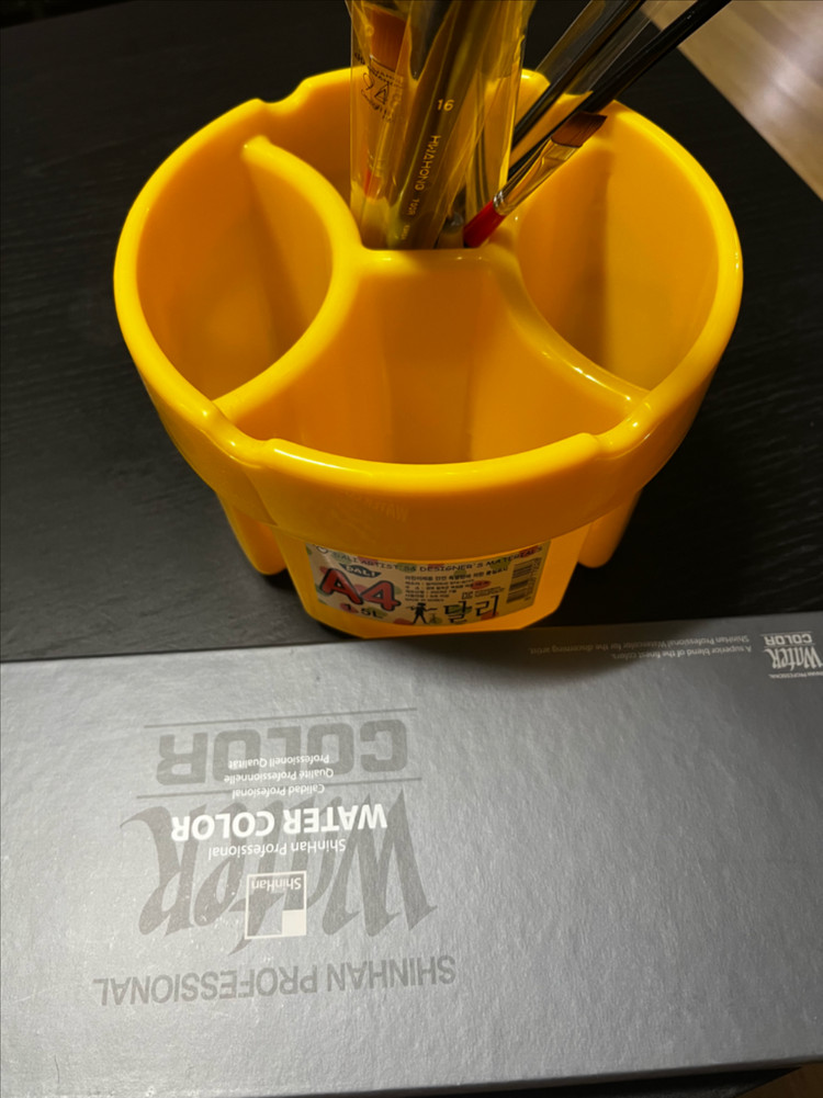 신한 수채화물감 세트 전문가용 12ml 20색(붓, 팔레트, 물통 같이 드려요) 이미지