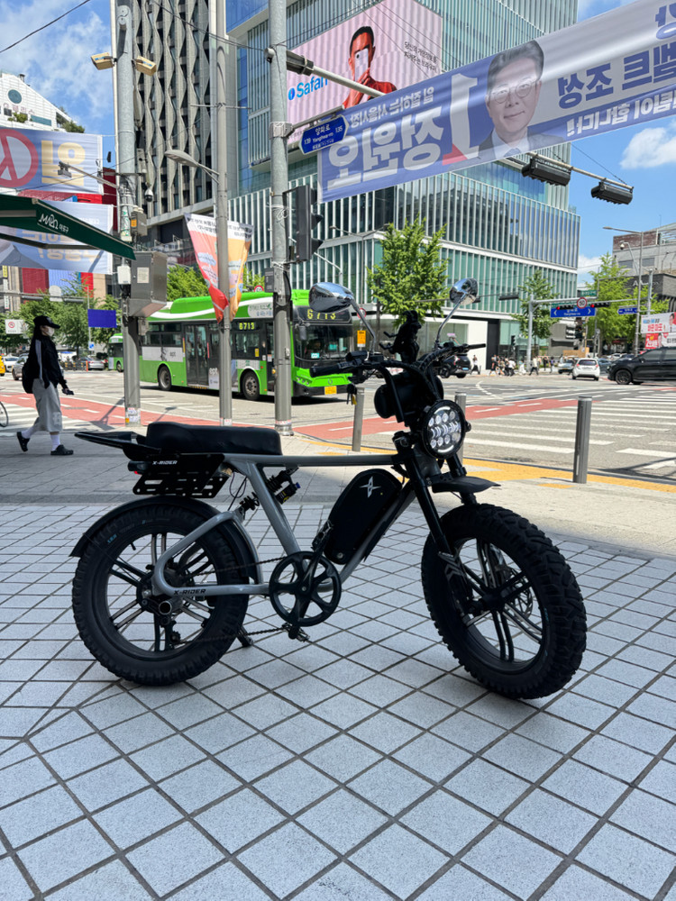 풀옵션 엑스라이더 X200 맥스 전기자전거 (X200 프로 PRO 터보 듀오 X200S 급) 이미지