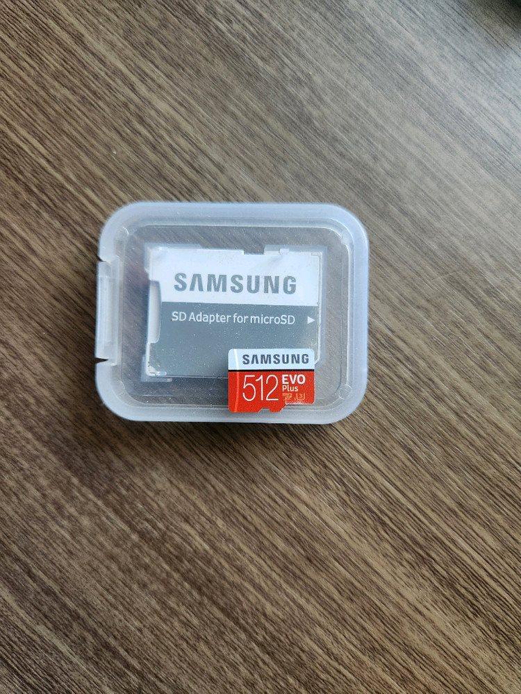삼성 EVO Plus 512GB 마이크로SD + 어댑터 이미지