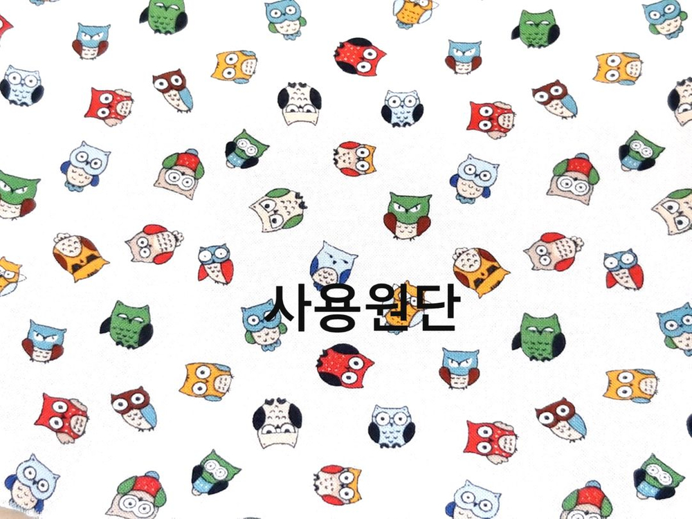 (14개 일괄)부엉이 곱창밴드/헤어슈슈/면소재 이미지