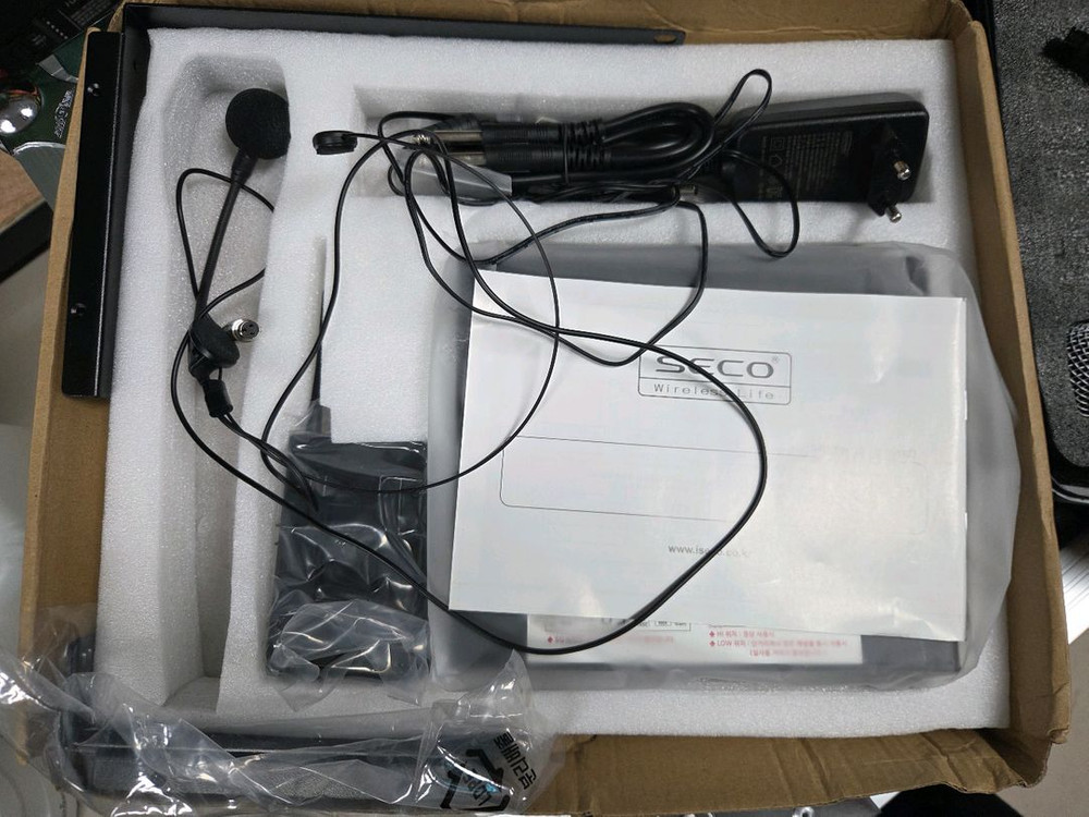 SECO UX-7 벨트팩 헤드셋 무선 마이크 이미지
