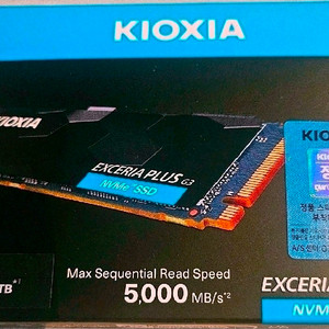 키오시아 SSD EXCERIA PLUS G3 1TB 판매. 이미지