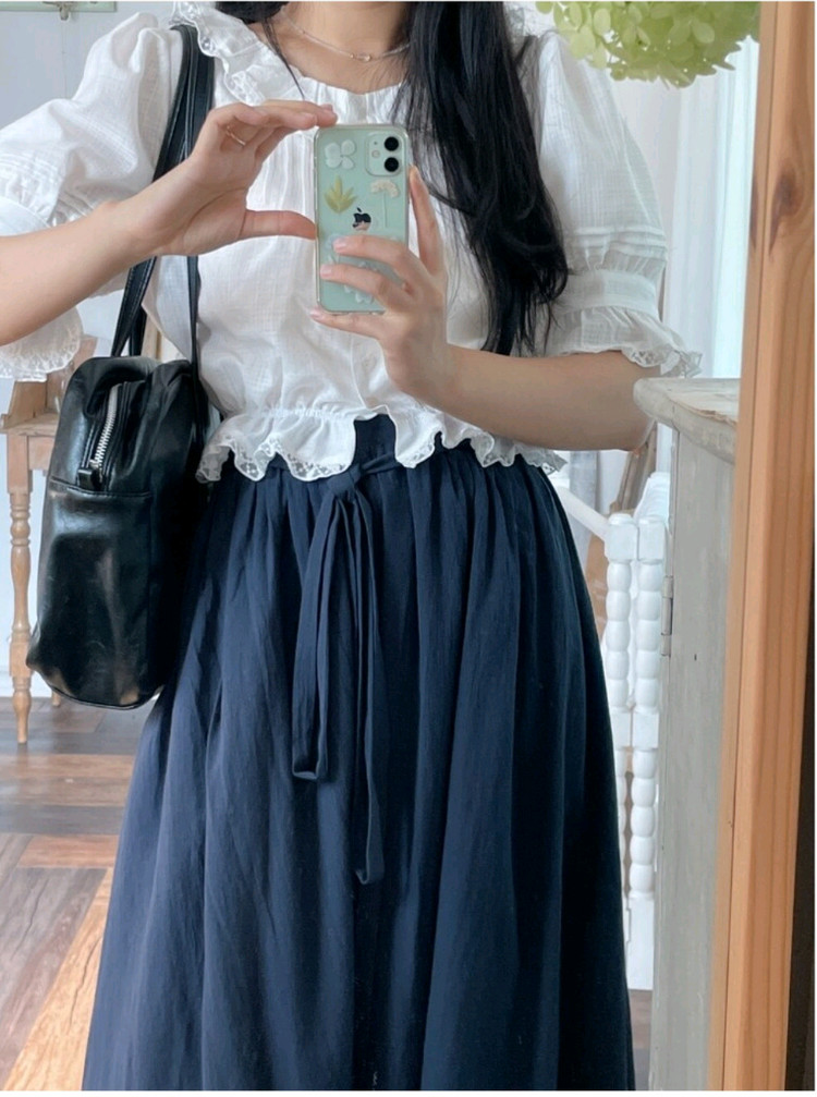 미미부티크 포레스커트 2 네이비 이미지