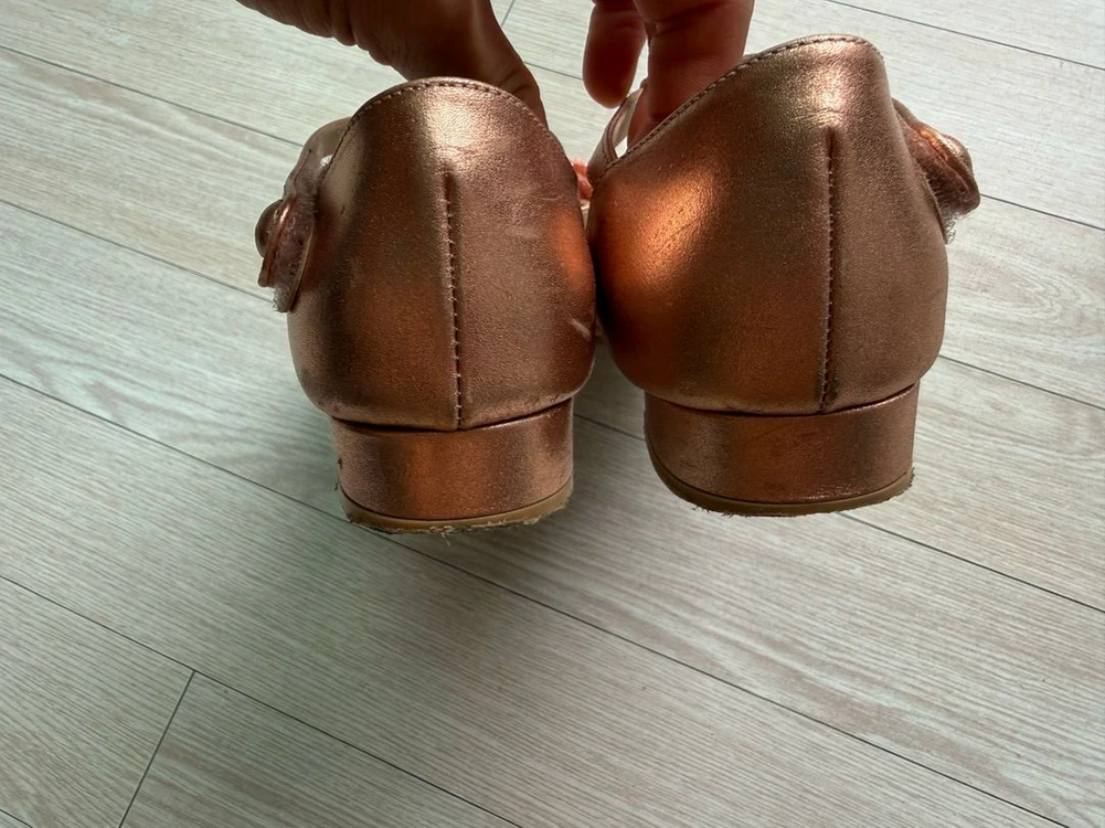 앙뉴 여아용 머그와트 글리터 샌들 2cm 205cm 이미지