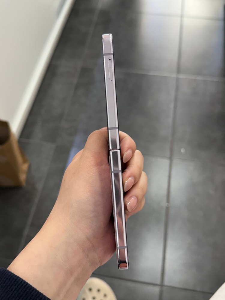 무잔상)갤럭시Z플립5 라벤더 256GB Y1859 이미지