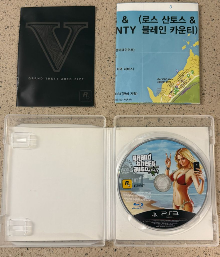 플스3게임 GTA5, 무료배송 , PS3 게임 이미지