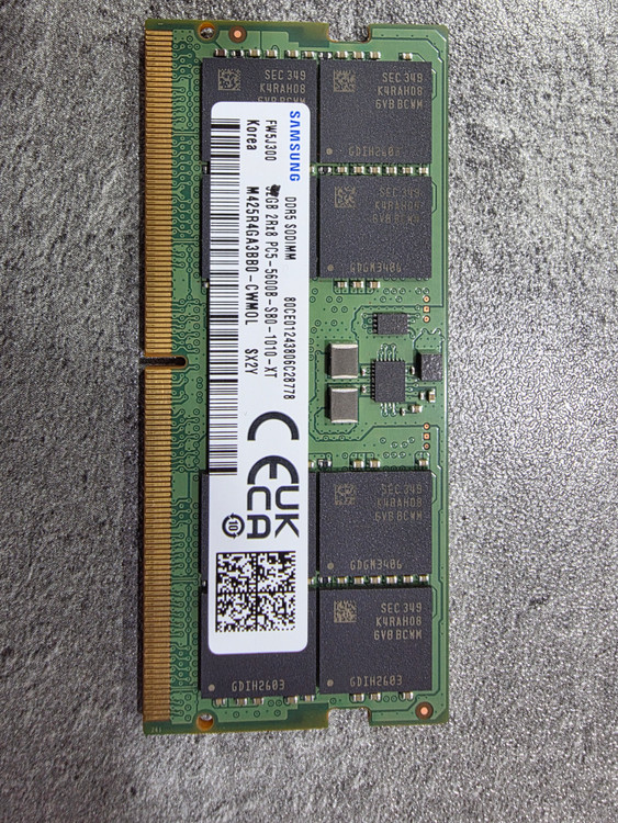삼성정품 노트북 램DDR5 448000 5600 SO-DIM 메모리 32GB 이미지