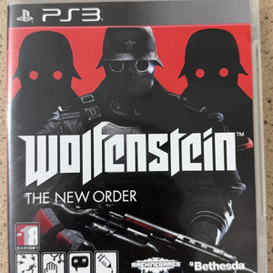 플스3게임 , 울펜슈타인 뉴오더, 무료배송, PS3게임 이미지