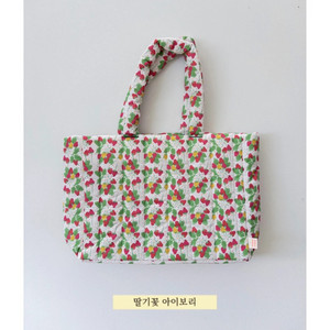 프레젠트프로젝트 쿠션백 딸기꽃아이보리 새상품 이미지