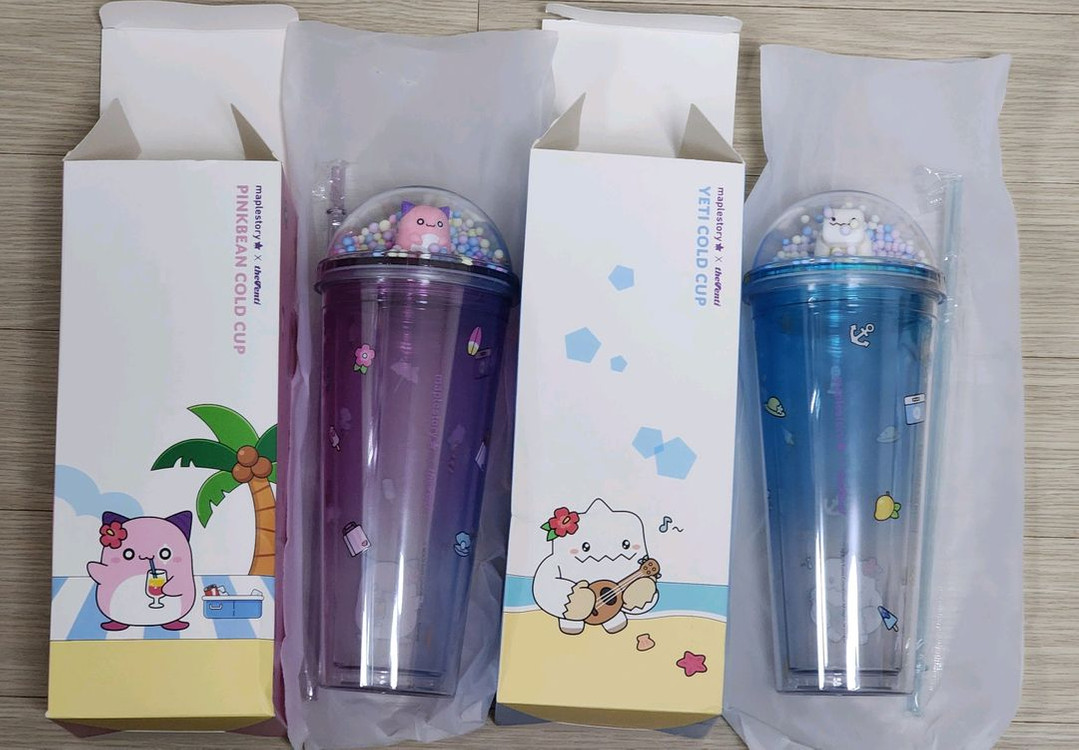 메이플스토리 더벤티 콜드컵 예티, 리유저블 슬리브 이미지
