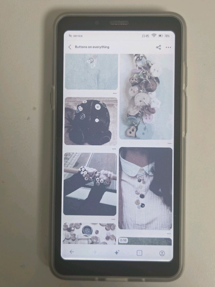 빅미 하이브레이크 컬러 바형 이북리더기 이미지