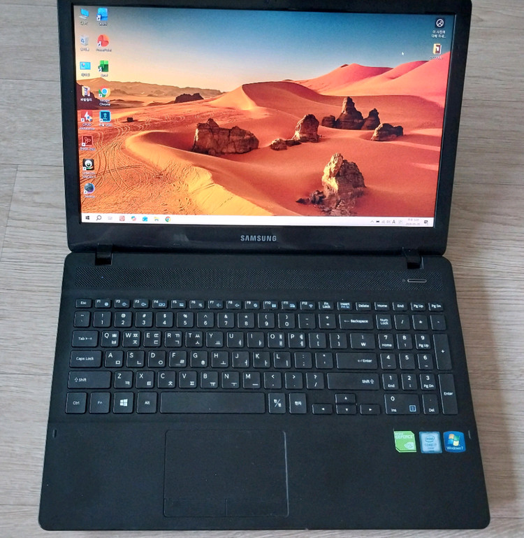 삼성노트북 i7 8G SSD256G 15.6 정품인증 이미지
