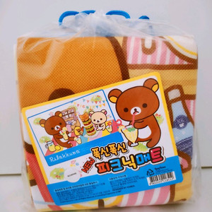 고전 리락쿠마 돗자리 피크닉 매트 이미지