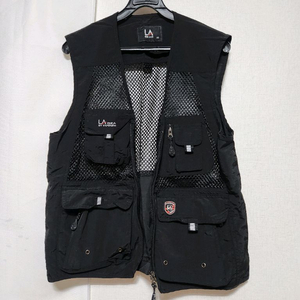 남 LA GEAR 메쉬 낚시 캠핑 조끼ㅡ95 이미지