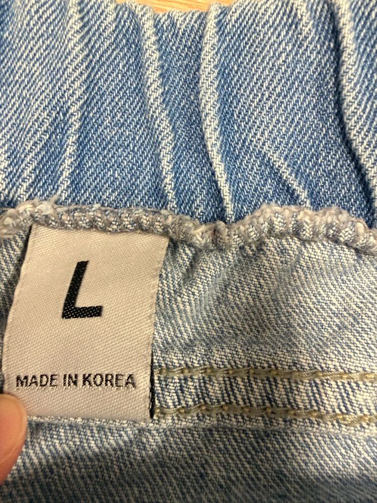 디자이너 데님 청반바지 55-66사이즈 정도 26-27 이미지