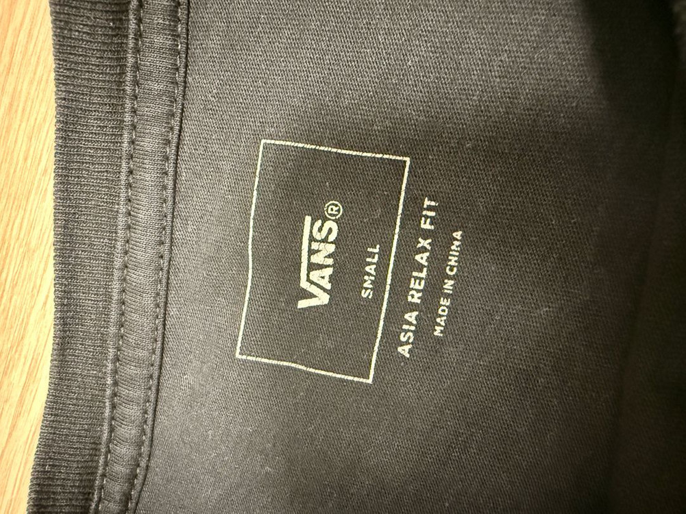 반스 블랙 반팔 여름 티셔츠 S 95정도 이미지
