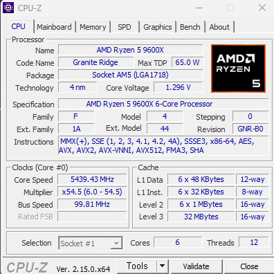 AMD 라이젠 5 9600X 게이밍 PC(반본체) 이미지