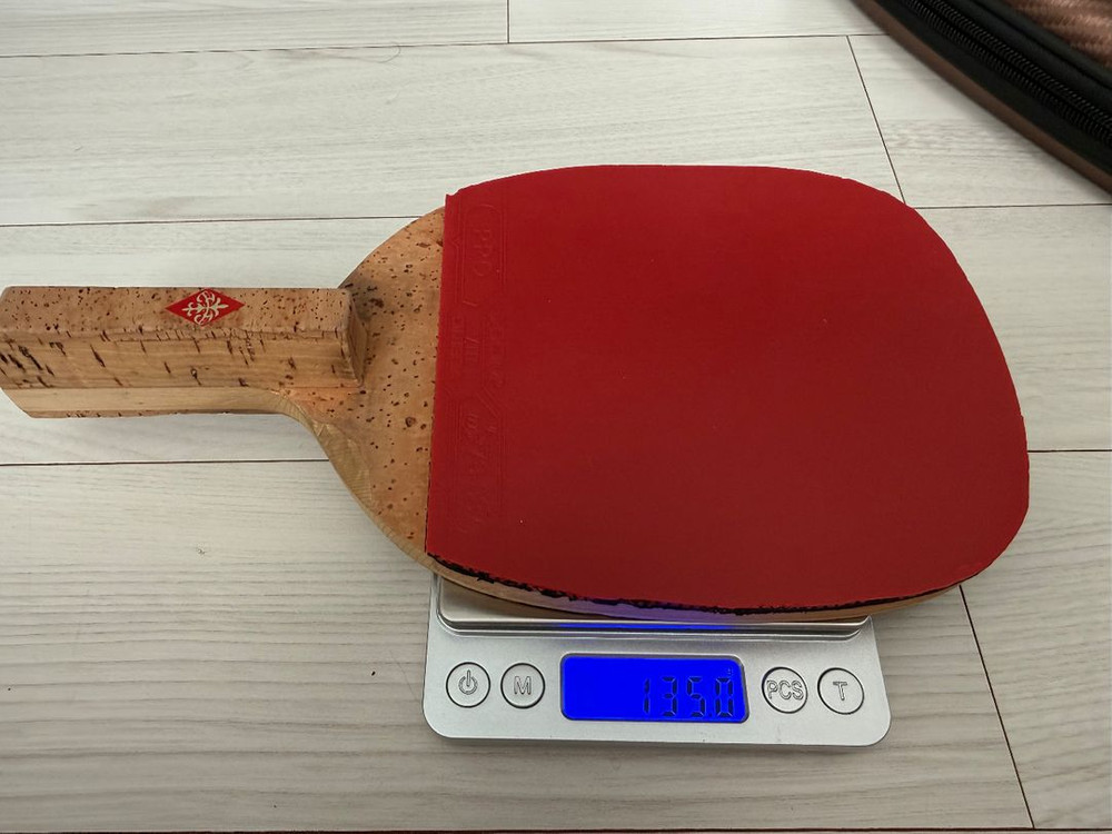 버터플라이 싸이프레스 A 블랙철제나비 펜홀더 탁구라켓 이미지