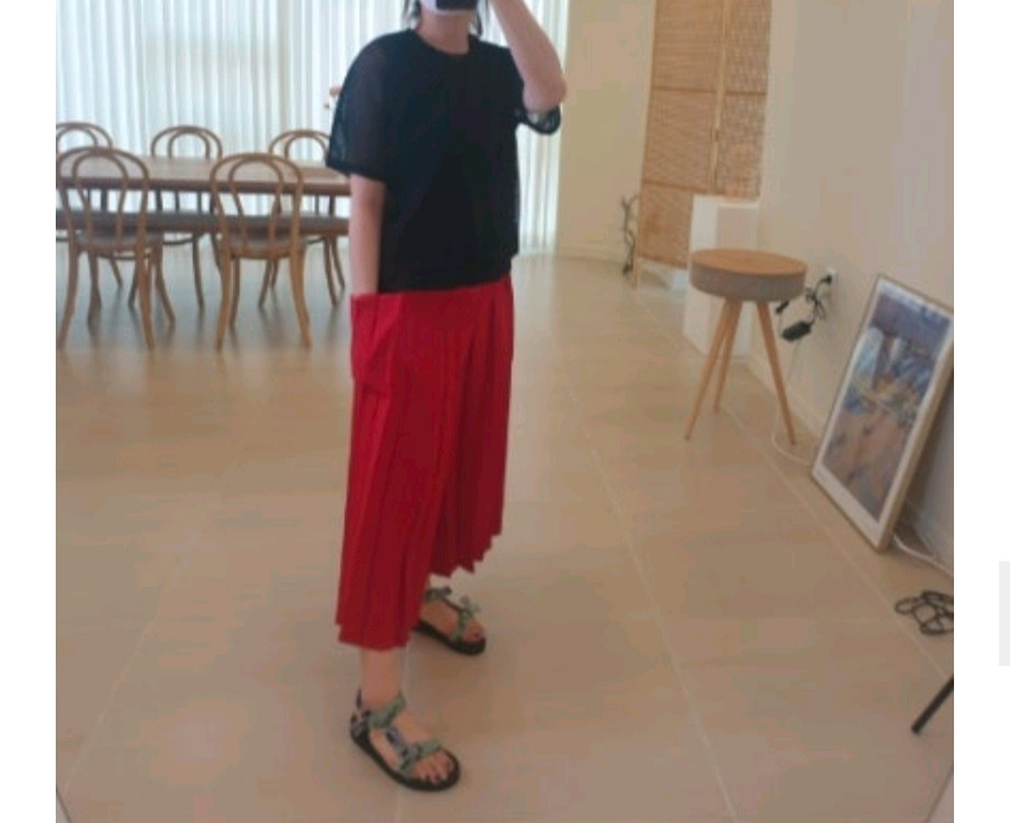 플리츠플리즈 타타미 탑 이미지