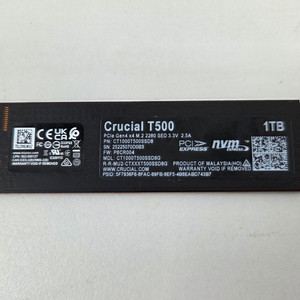 마이크론 T500 1TB M2SSD (대원 2522주차) 이미지