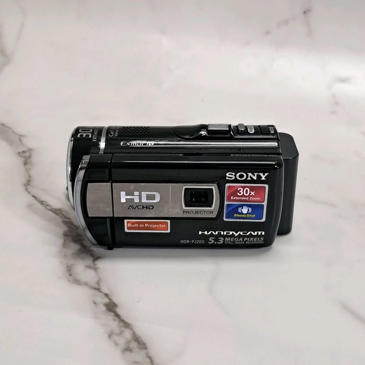 상태좋은 소니 빔프로젝터 디지털 캠코더 HDR-PJ200 이미지