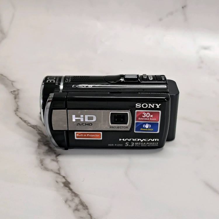 상태좋은 소니 빔프로젝터 디지털 캠코더 HDR-PJ200 이미지