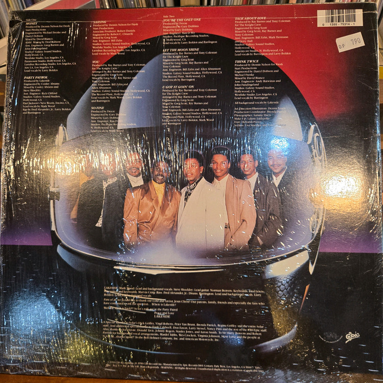 Lakeside.party patrol.90.US.초반.NM+/NM+.민트급LP 이미지